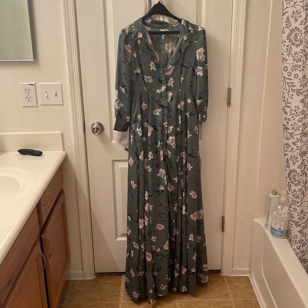 Floral maxi